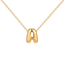 Bubble Initial Necklace