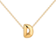 Bubble Initial Necklace
