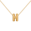 Bubble Initial Necklace
