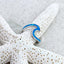 Ocean Waves Ring made of Opal and Silver