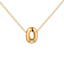 Bubble Initial Necklace
