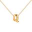 Bubble Initial Necklace