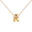 Bubble Initial Necklace