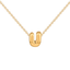 Bubble Initial Necklace