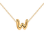 Bubble Initial Necklace