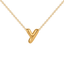 Bubble Initial Necklace