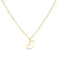 Clea Letter Necklace