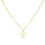 Clea Letter Necklace