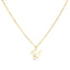 Clea Letter Necklace