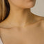 Cecina Initial Necklace