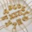 Puffy Letter Necklace