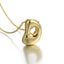 Puffy Letter Necklace