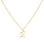 Clea Letter Necklace