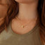 Bubble Initial Necklace