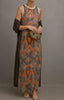 RAFFAELLA | Elegant Long Dress with Stole