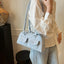 Avery | Pink Leather Korean Shoulder Bag