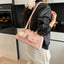 Avery | Pink Leather Korean Shoulder Bag