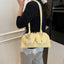 Avery | Pink Leather Korean Shoulder Bag