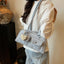 Avery | Pink Leather Korean Shoulder Bag
