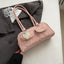 Avery | Pink Leather Korean Shoulder Bag