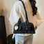 Avery | Pink Leather Korean Shoulder Bag