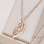 Elegant Harmonious Necklace in Gold