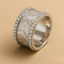 Lina™ | Women’s Vintage Silver Zirconia Ring