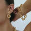 Interlock™ | Gold Statement Earrings