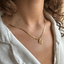 Cuneo Letter Necklace