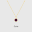 Birthstone Necklace