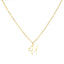 Clea Letter Necklace