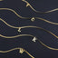 Cuneo Letter Necklace