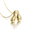Puffy Letter Necklace