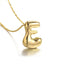 Puffy Letter Necklace