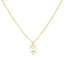 Clea Letter Necklace