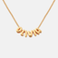 Bubble Name Necklace (Customize)