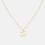 Clea Letter Necklace
