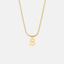 Cuneo Letter Necklace