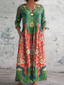 Marigold | Summer dress with golden floral accents