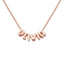 Bubble Name Necklace (Customize)