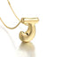 Puffy Letter Necklace