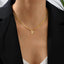 Cuneo Letter Necklace