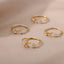 Selvola Letter Ring