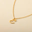 Clea Letter Necklace