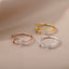 Selvola Letter Ring