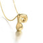 Puffy Letter Necklace
