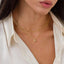 Bubble Initial Necklace