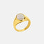 Tudela Ring White Gem