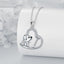 Heart Pendant Dog Necklace