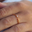 Selvola Letter Ring